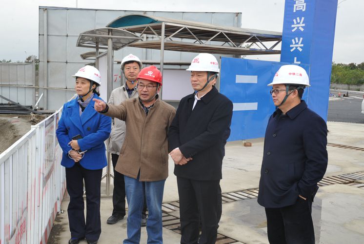 公司总经理王月明调研阅湖和庭项目