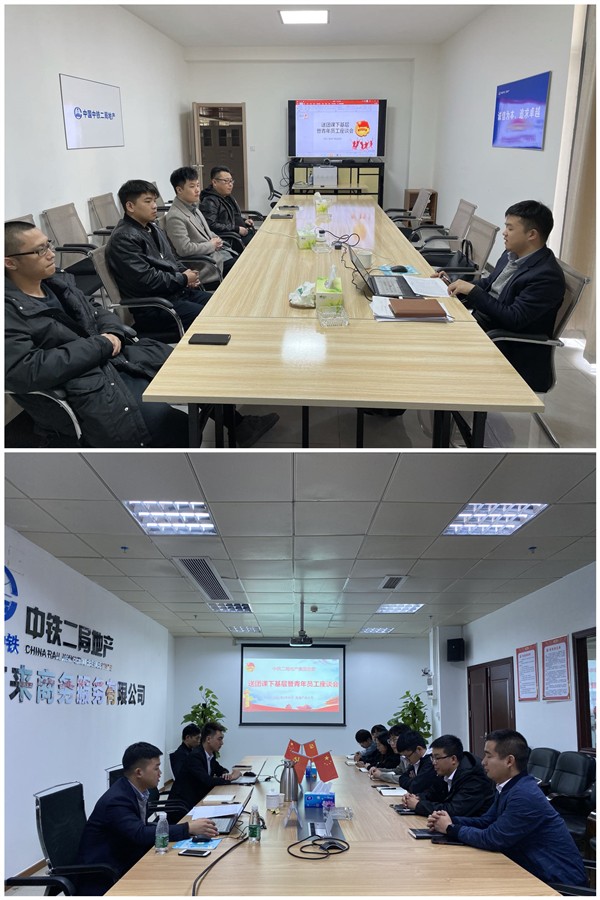 公司团委开展“送团课下基层暨青年员工座谈会”活动
