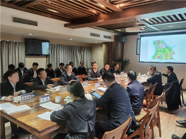 中铁二局与达州市达川区举行会谈
