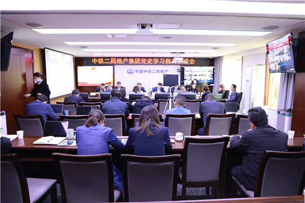 公司党委召开党史学习教育推进会